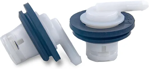 Vista 7 de 1 pieza Válvula de ventilación del tanque de combustible, válvula de ventilación del tanque de combustible con kit de sello de goma compatible