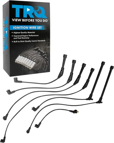 Vista 116 de TRQ Juego de cables de bujía de encendido del motor compatible con Hyundai Tucson Kia Sportage 2.7L Nrew