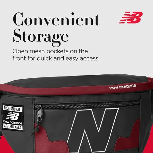Vista 4 de New Balance Fanny Pack, Legacy Waist Bag for Men and Women