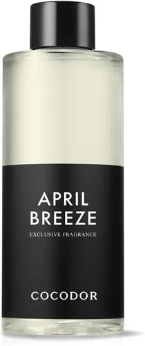 Cocod'or recarga de aceite para difusor de varillas/brisa de abril/6.7 fl oz/1 unidad/Aromaterapia, fragancia para el hogar, aceites perfumados,