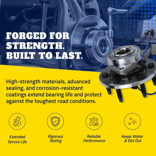Vista 4 de MOOG 513159 Cojinete de rueda y conjunto de cubo para Jeep Grand Cherokee