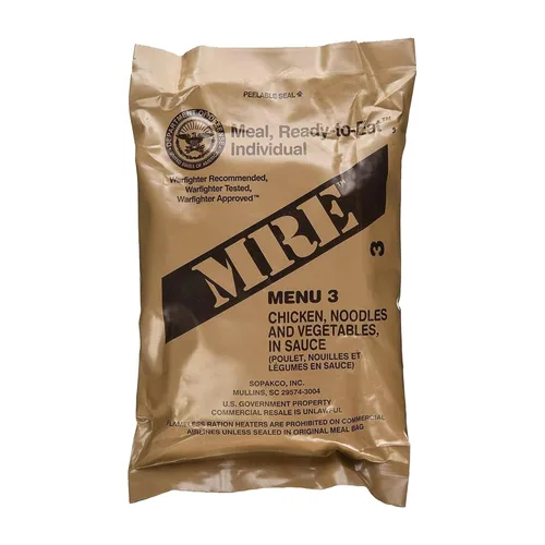 Vista 29 de MRE ricos en nutrientes - Comidas portátiles de supervivencia alimentaria - Larga vida útil lista para comer raciones de alimentos de emergencia