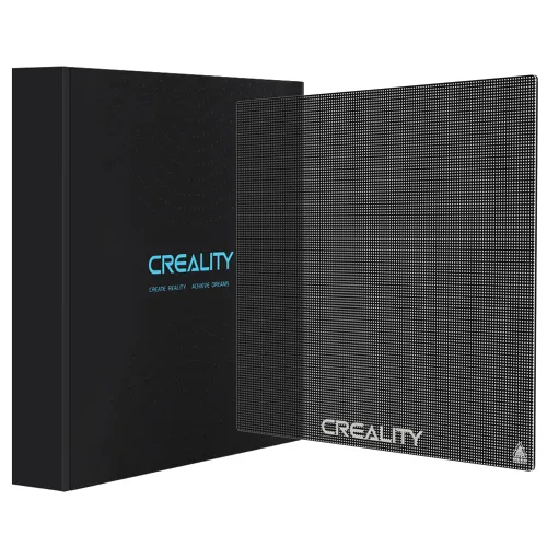 Creality Plataforma de cama de cristal oficial para impresora 3D Ender 3, placa de vidrio templado de 235x235 mm para Ender 3 PRO/Ender 5 PRO/Ender