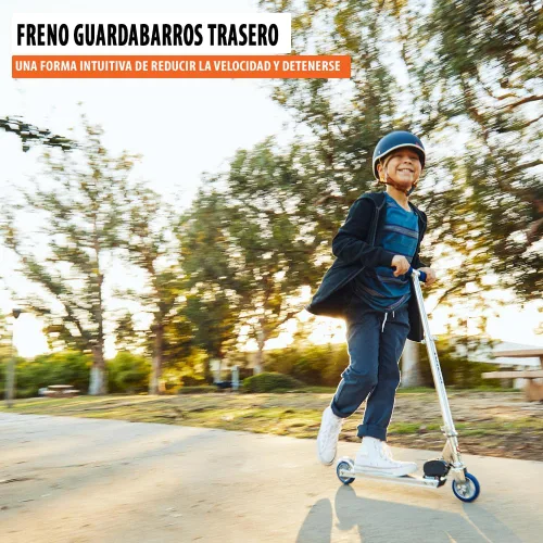 Vista 3 de Razor A Patinete para niños - Ligero, plegable, marco de aluminio y manillar ajustable