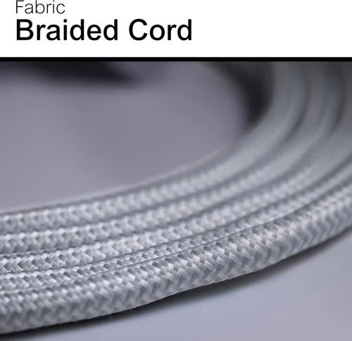 Vista 7 de GE UltraPro - Protector de sobretensión, 6 salidas, cable de extensión trenzado, enchufe plano, cable de alimentación largo, montaje en pared 2