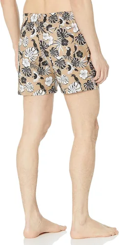 Vista 2 de BOSS Men's Standard Piranha Tropical Print Swim Trunks