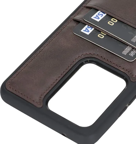 Vista 42 de Venito Capri - Funda de piel tipo cartera compatible con Samsung Galaxy Note 10 Plus (6,8 pulgadas), extra segura, con bloqueo RFID y cubierta