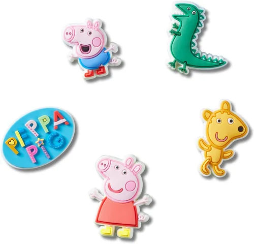 Vista 32 de Crocs Jibbitz - Paquete de 5 dijes modernos para zapatos Jibbitz para Crocs Fuerzas Armadas Fuerza Aérea