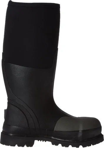 Vista 6 de Bogs Botas de lluvia de trabajo de goma impermeables con punta de acero para hombre