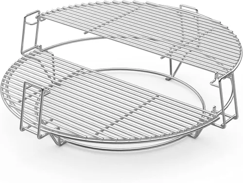 Vista 8 de Sistema de cocción Only Fire apto para Big Green Egg grande, Kamado Joe Classic, Large Grill Dome y otras parrillas Kamado