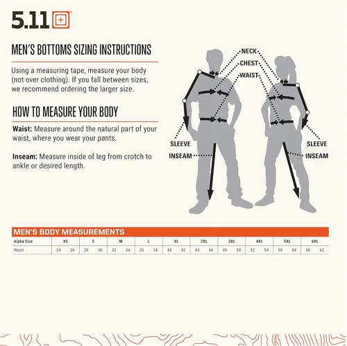 Vista 6 de 511 Pantalón táctico Ridge para hombre tela elástica Flex-Tac cintura cómoda estilo 74520