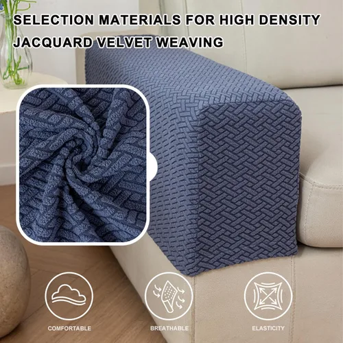 Vista 5 de Fundas de cojín para sofá, fundas de cojín lavables para mascotas, funda protectora elástica antideslizante para muebles