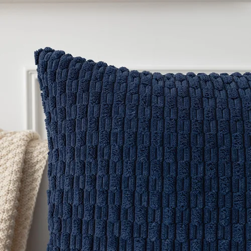 Vista 38 de Kevin Textile - Juego de 2 fundas de almohada decorativas de pana suave, estilo bohemio, a rayas, decoración del hogar para sofá, cama, sofá y sala