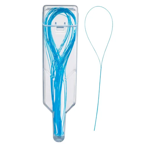 Vista 4 de GUM EEZ-Thru Floss Threaders, Dental Flossers for Braces, Bridges, & Implants