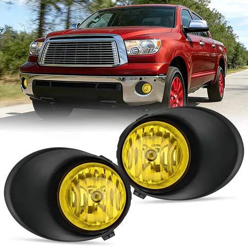 Vista 14 de Nilight Conjunto de luces antiniebla compatible con Toyota Tundra 2014, 2015, 2016, 2017, 2018, 2019, 2020 y 2021, lente transparente de repuesto