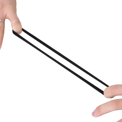 Vista 2 de 20 piezas de ligas elásticas grandes para el cabello, bandas para el cabello, sujetadores de cola de caballo, diadema para cabello grueso, pesado