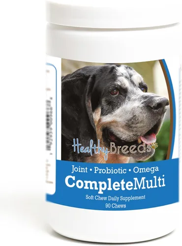 Vista 209 de Healthy Breeds Cavalier King Charles Spaniel - Multivitamínico todo en uno, completo con probióticos, glucosamina, condroitina y omegas, 60