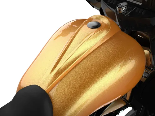 Vista 283 de Fundas de tanque estiradas para whisky ámbar con consola de tablero para Harley Touring Street Glide Road Glide 2014 2015 2016 2017 2018 2019 2020