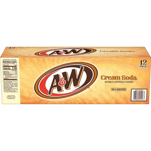 Vista 11 de A&W Cream Soda, latas de 12 fl oz, paquete de 12