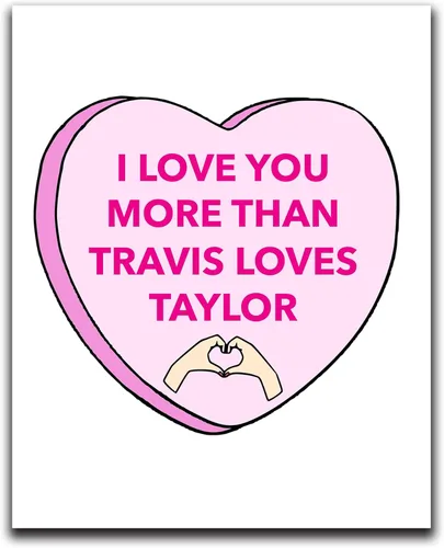 Vista 35 de Moonlight Makers Funny Wall Decor With Sayings, Happy Valentine's Day!, Funny Wall Art, Decor for Bedroom, Bathroom, Kitchen, Office, Living Room