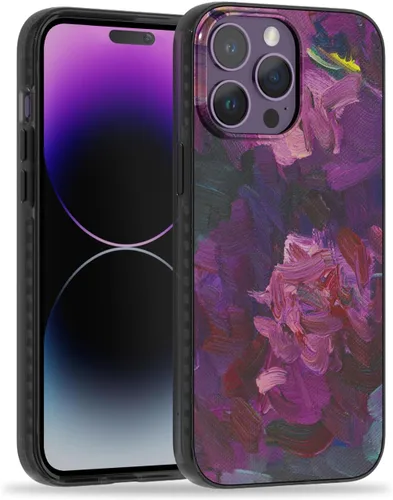 Vista 29 de SCORPIFY Funda para iPhone 15 Pro Max [Compatible con MagSafe] con Diseño de Estampado de Leopardo Guepardo Negro Mate, Linda Funda Magnética