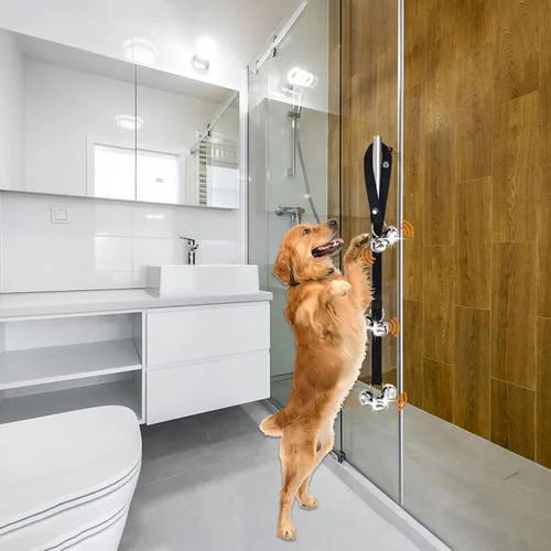 Vista 5 de 2 paquetes de timbres para perros, campanas ajustables de entrenamiento para perros, una manera conveniente de entrenar a tu cachorro-7 timbres