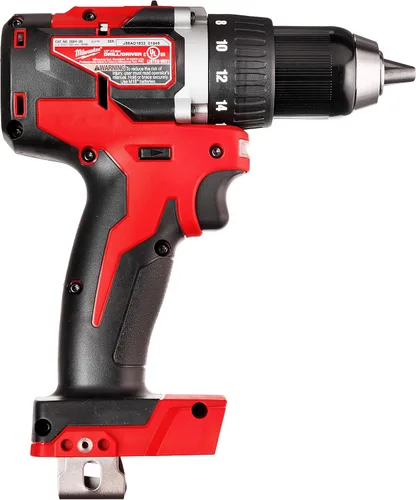 Vista 3 de Milwaukee M18 18-Volt Lithium-Ion Brushless Cordless 1/2 Inch Compact Drill/Driver (Tool-Only) 2801-20