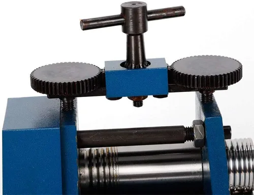 Vista 6 de CHENGYAN【Upgrade version】Manual Rolling Mill Machine - 3"（75mm）Roller Manual Combination Rolling Mill Machine Jewelry Press Tabletting Tool Jewelry
