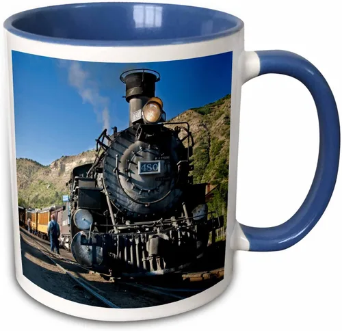 Vista 10 de 3dRose 88941_4 - Taza de cerámica, 11 oz, color blanco y negro