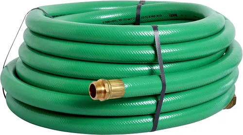 Vista 9 de Underhill UltraMax - Manguera de jardín comercial de 25 pies, resistente, antitorceduras, no conductora, 200 psi WP, 800 psi BP, H10-025G, 1 pulgada