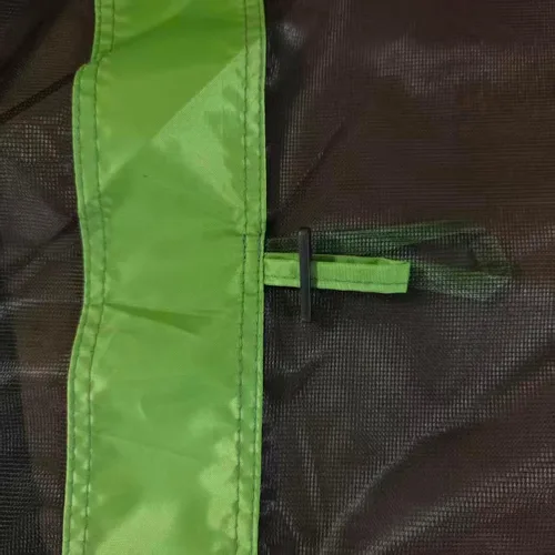 Vista 7 de Tienda de campaña con mosquitera, 11 x 9 x 80 pulgadas, refugio al aire libre para 3 estaciones, ventanas de malla para camping, picnic o playa