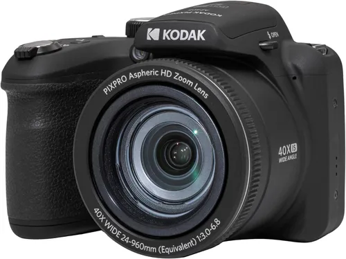 Vista 4 de Kodak PIXPRO AZ405 - Cámara digital de 20 MP, zoom óptico 40x, AA, OIS, color negro