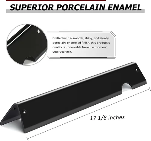 Vista 3 de 66032 66795 Barras aromatizantes de 17 pulgadas de repuesto para Weber GS4 Genesis II 300, E-310 E-315 E-335 E-330 S-335, piezas Genesis GS4 II LX