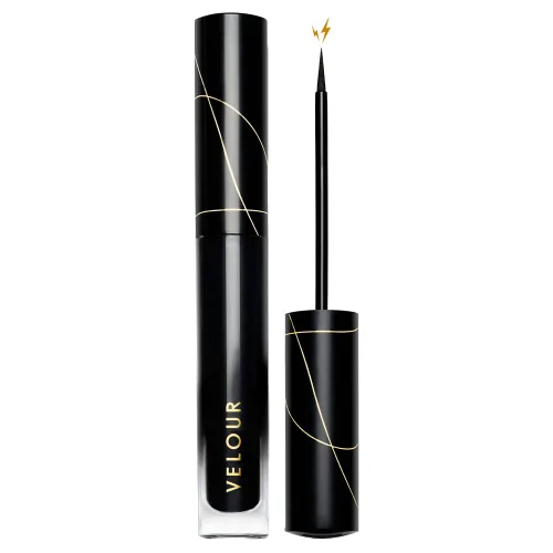 Delineador de ojos magnético de terciopelo Lash & Go - Delineador de ojos magnético líquido de punta fina + pegamento híbrido para pestañas