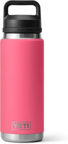 Vista 19 de YETI Rambler - Botella de 26 oz, aislada al vacío, de acero inoxidable con tapa Chug, color negro