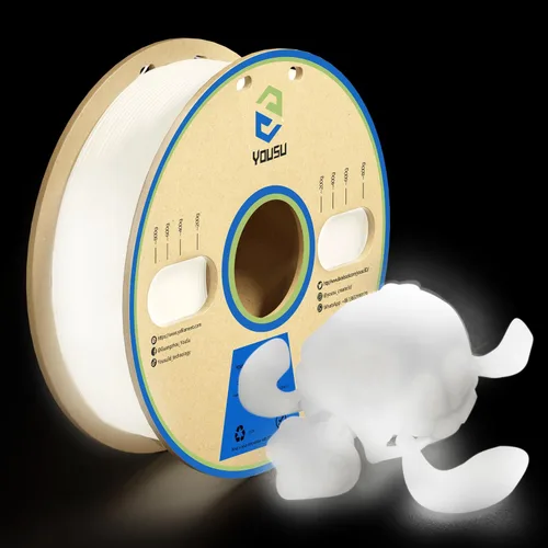 Vista 19 de Yousu - Filamento PLA de seda 1.75mm, filamento para impresora 3D de coextrusión de doble color, compatible con la mayoría de impresoras 3D, seda