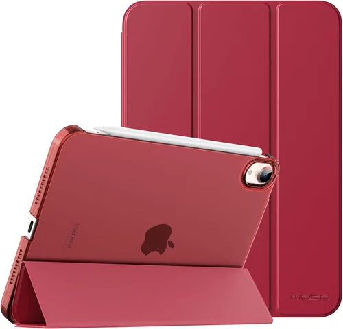 Vista 25 de MoKo Funda para iPad mini 7 (A17 Pro) Generación 2024, Funda para iPad mini 6 2021, Funda Protectora Delgada y Ligera de 8.3 Pulgadas con Carcasa