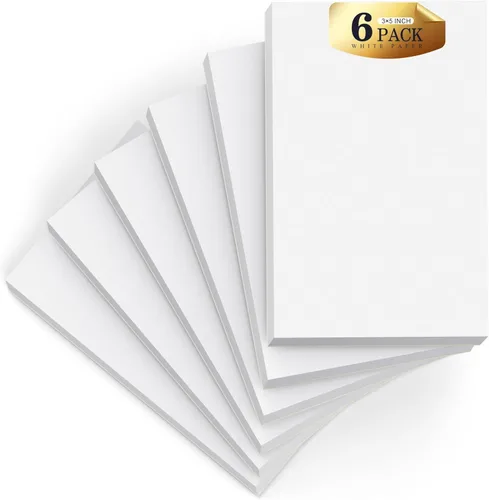 Vista 13 de Bloc de notas pequeño de bolsillo de 3 x 5 pulgadas, paquete de 10 blocs de notas de servidor de 3 x 5, blocs de notas blancos, blocs de notas