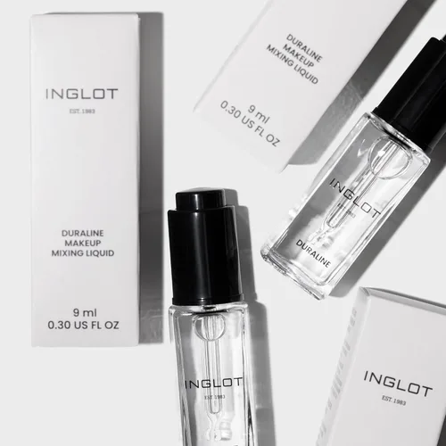 Vista 4 de Sellador líquido Inglot Duraline, restaurador para línea del ojo, sombra de ojos, primer de Inglot