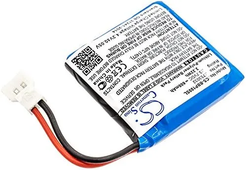 Vista 2 de Batería de repuesto de alto rendimiento de 3.7 V para Bee-Bot robot de piso programable robot de piso juguete infantil programable con 753032/600mAh