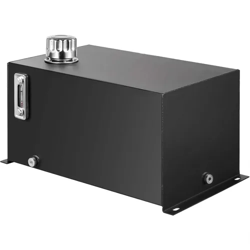 Vista 9 de VEVOR Depósito de Fluido Hidráulico 10 Gal de Tanque de Combustible Tanque de Acero Hidráulico de Servicio Pesado, Tanques de Transferencia