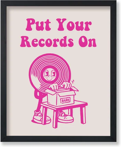 Vista 35 de Poster Master Póster con texto en inglés "If It's Nice Play It Twice", impresión retro de tocadiscos, arte de tocadiscos, diseño musical, diseño