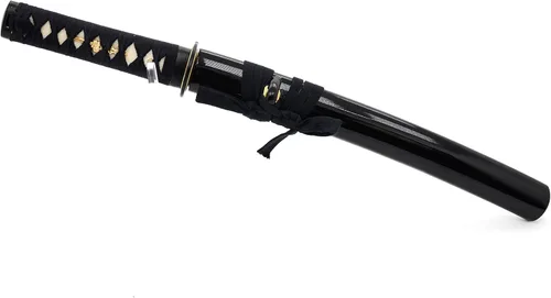 Vista 3 de Handmade Sword - Espadas Samurai Tanto de estilo japonés, funcionales, forjadas a mano, acero al carbono 1045, templado por calor, espiga completa
