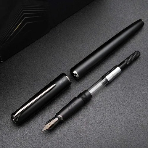 Vista 3 de czxwyst Picasso 916 Malage - Pluma estilográfica (caja original), nueva versión (gris atardecer, punta mediana 0.7mm)