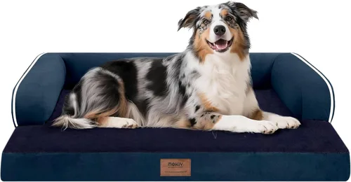Vista 62 de Cama pequeña para perros y gatos, cama ortopédica impermeable para perros pequeños, cama de gato, cómodo sofá para mascotas, sofá cama con funda