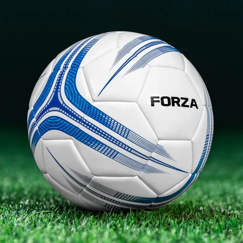 FORZA Training Soccer Ball | Cushioned Soccer Ball with EvoGlide Surface for All Ages and Skill Levels - 5 Vibrant Colors in Size 1 to 5