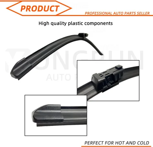 Vista 5 de 2 limpiaparabrisas para automóvil, 28 + 25 pulgadas, repuesto para BYD Song Plus DM-i DM DMI 2020-2023, limpiaparabrisas de equipo original, que