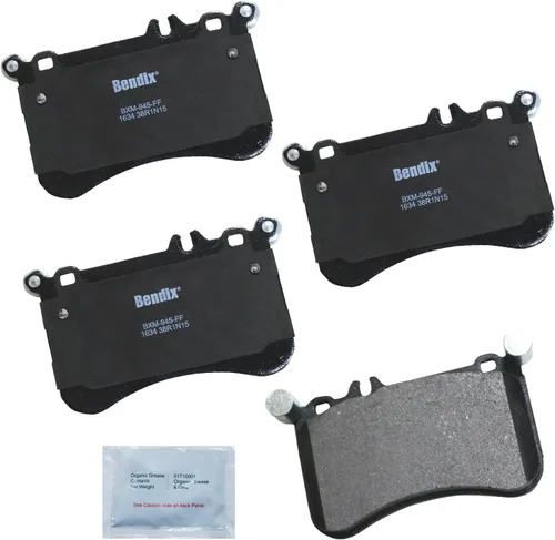 Vista 230 de Pastillas de freno delanteras semi-metálicas Bendix Priority1 CFM1774 para Ford Transit 2019-2017, Transit-150 2021-2015, Transit-250 2021-2015