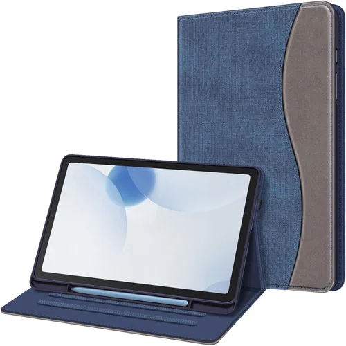 Vista 11 de Fintie Funda para Samsung Galaxy Tab S6 Lite 10.4 Pulgadas 2024/2022/2020 con Soporte para S Pen, Funda Trasera de TPU Blanda con Visor Multiángulo