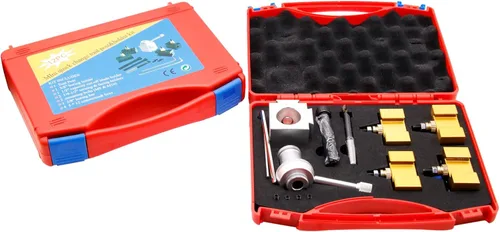 Vista 8 de Paquete de herramientas Mini Torno Cambio Rápido Herramienta Poste y Soportes Multifid Portaherramientas Acero de alta densidad para ranurado Corte